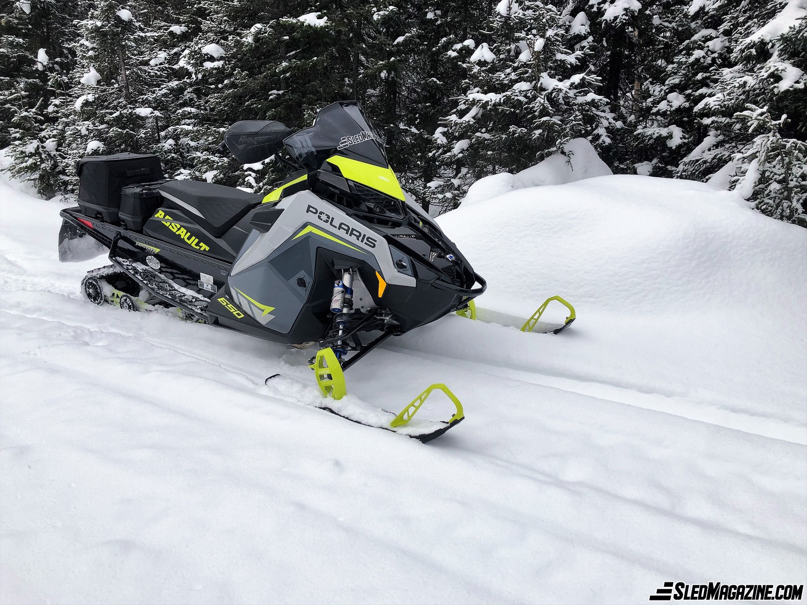 Polaris Switchback Assault SledMagazine