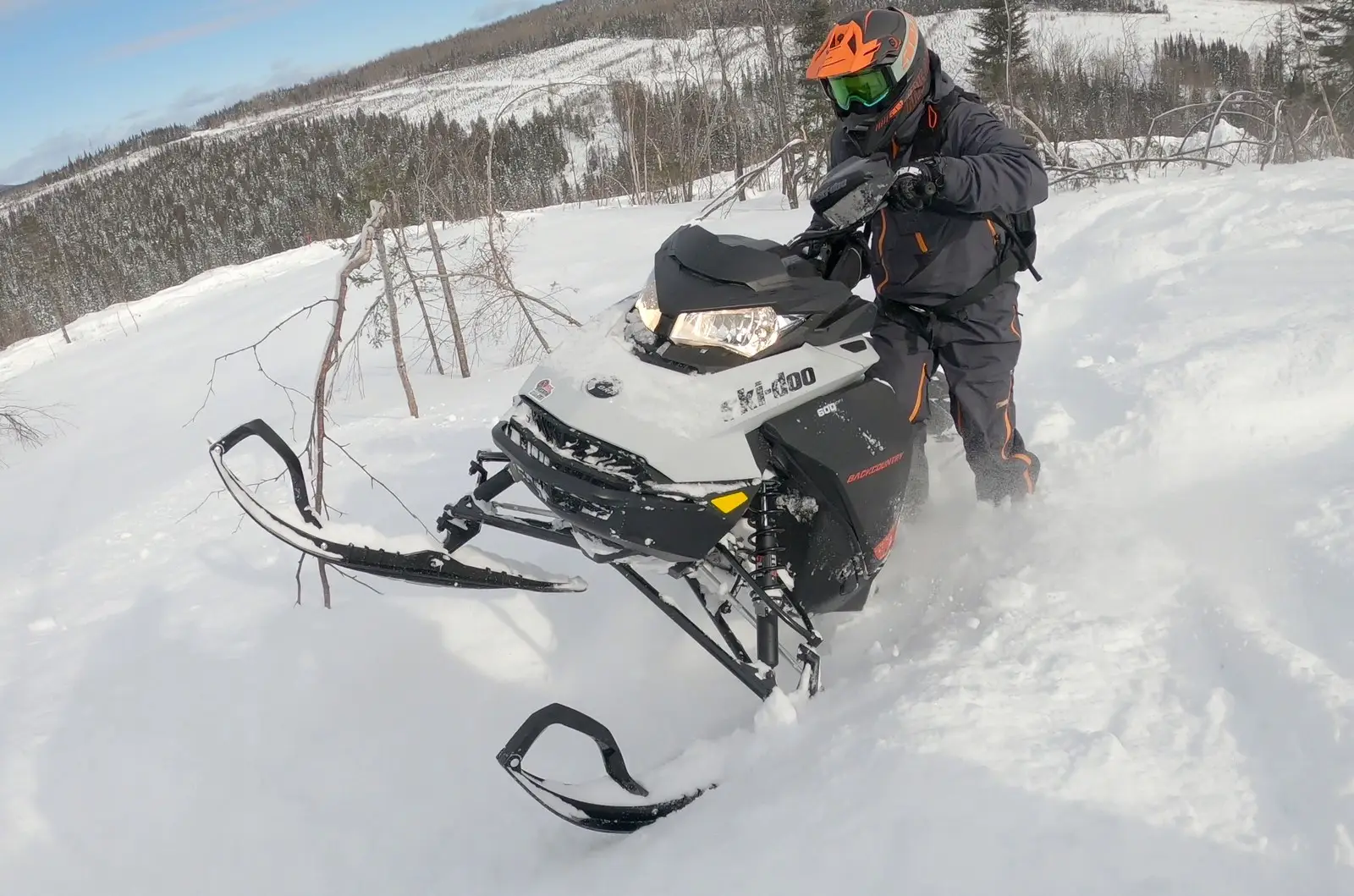 Bilan d’essai de la Ski-Doo Backcountry Sport 600 EFI