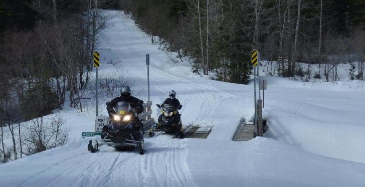 Rappel sur la circulation en motoneige dans les réserves fauniques Duchénier