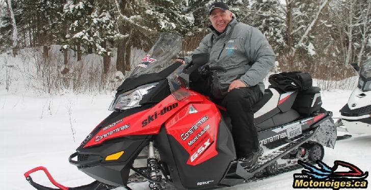 Ma première sortie de ma motoneige Ski-Doo ACE 900  GSX LE 2015