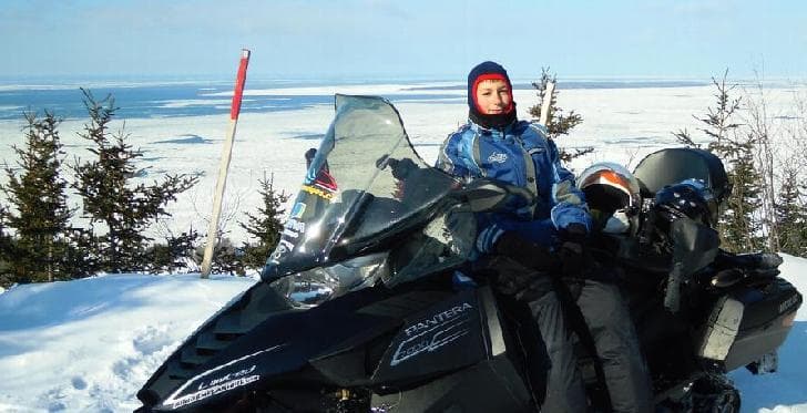 Ma première aventure en motoneige