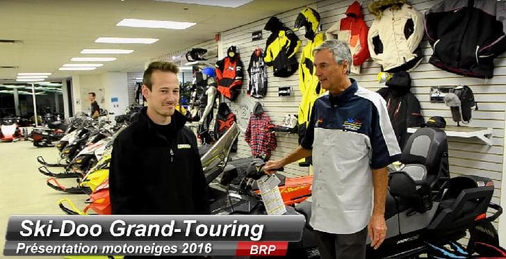 Présentation Ski-Doo Grand-Touring 2016