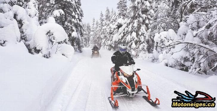 Un voyage de motoneige dans la belle région de Chaudière-Appalaches