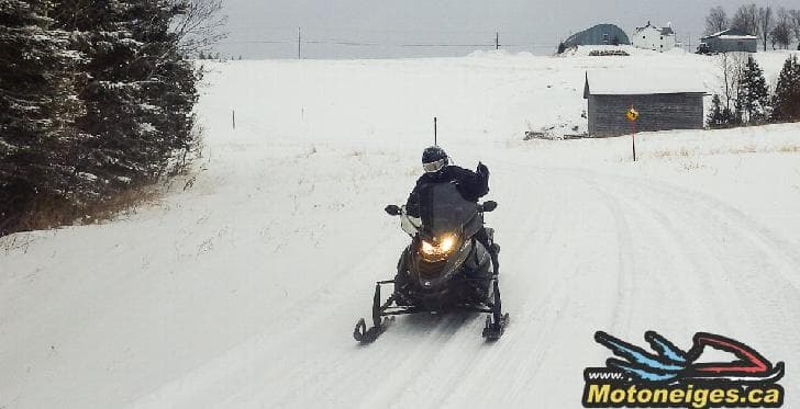 La neige fait des heureux au Témiscamingue