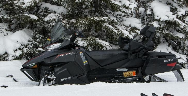 Début de saison avec la motoneige Arctic Cat Pantera 7000 Limited 2016