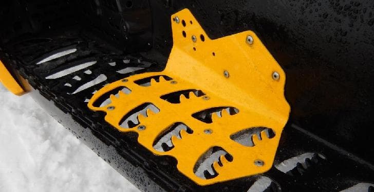 Essai de l’ensemble de renforts de châssis Ski-Doo