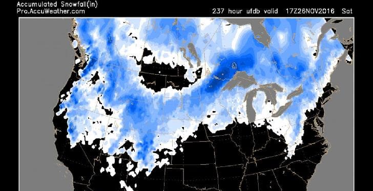 Une première bordée de neige dès la semaine prochaine?