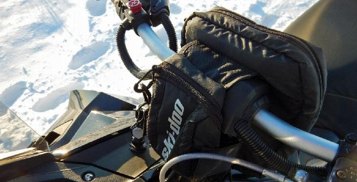 Essai du sac de bloc d’élévation court Ski-Doo
