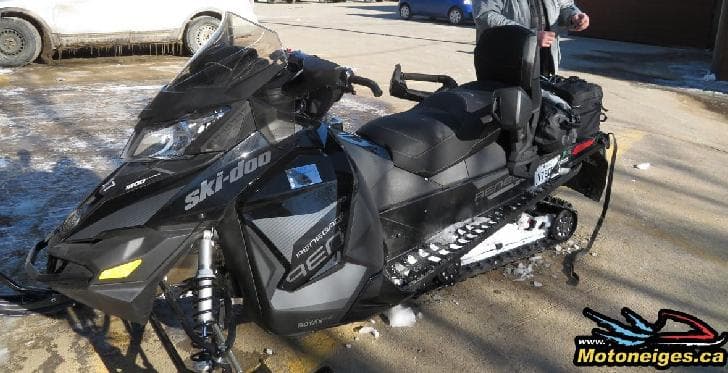 Essai d’une motoneige Ski-Doo Renegade Adrenaline 2017