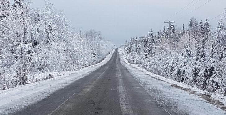 Le retour de la neige au Québec