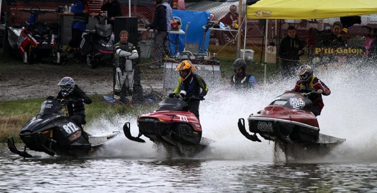 Motoneige sur l’eau : Xavier Laroche est le champion 2017