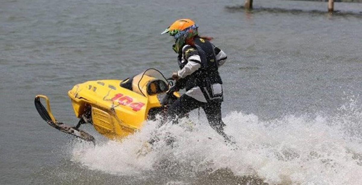 La finale du Circuit québécois de motoneiges sur l'eau aura lieu à Frampton