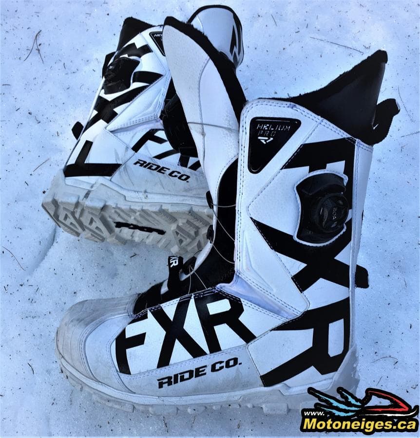 Essai : Bottes FXR Helium Pro BOA - motoneiges - motoneigistes