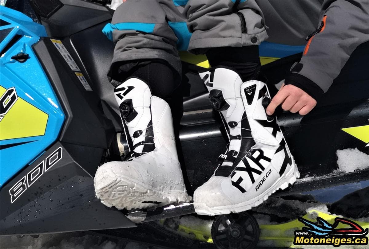 Essai : Bottes FXR Helium Pro BOA - motoneiges - motoneigistes