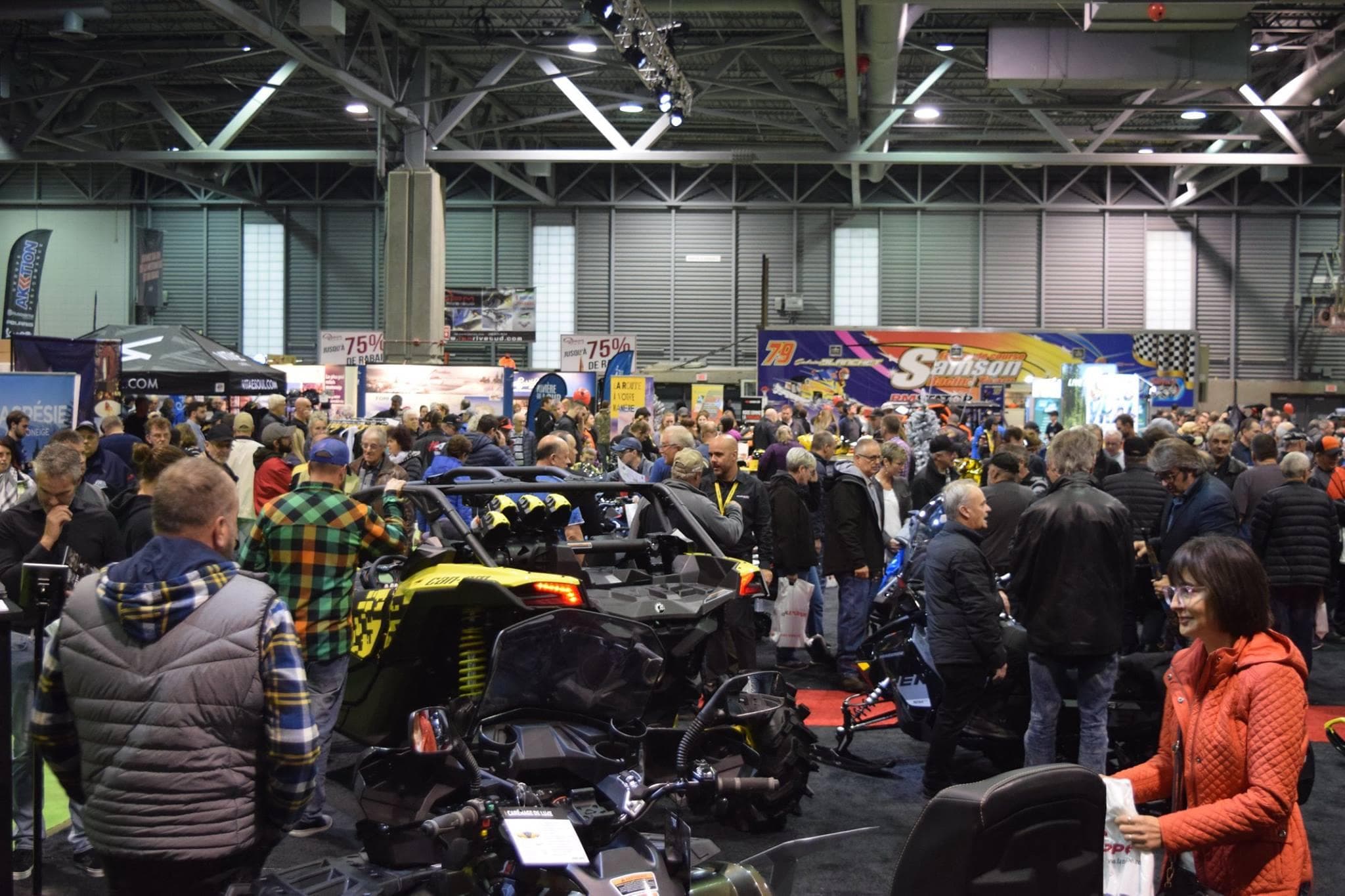Ré-ouverture du Grand Salon de la Motoneige et du Quad samedi à 09h30