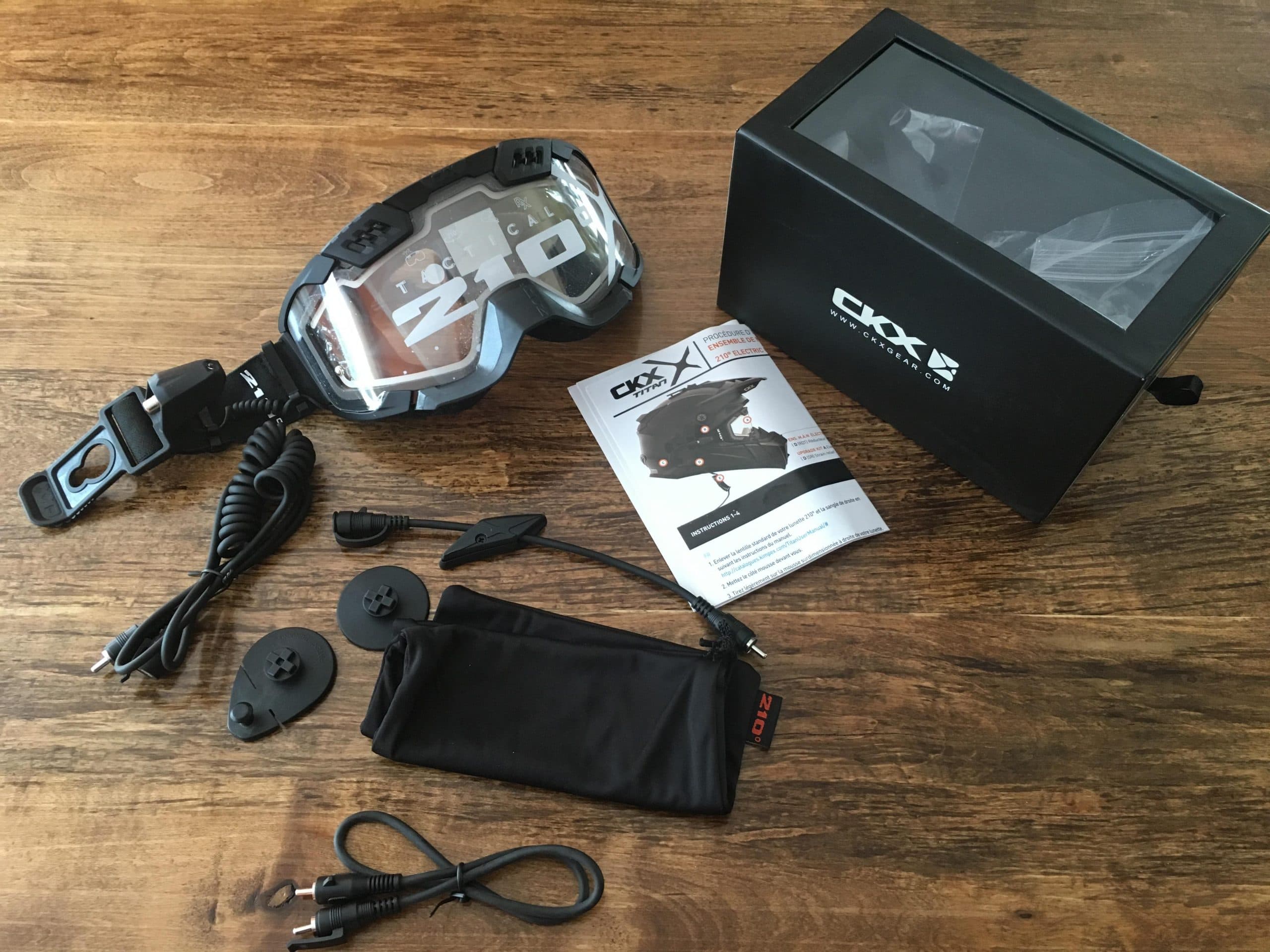 Essai Lunette électrique CKX 210 °