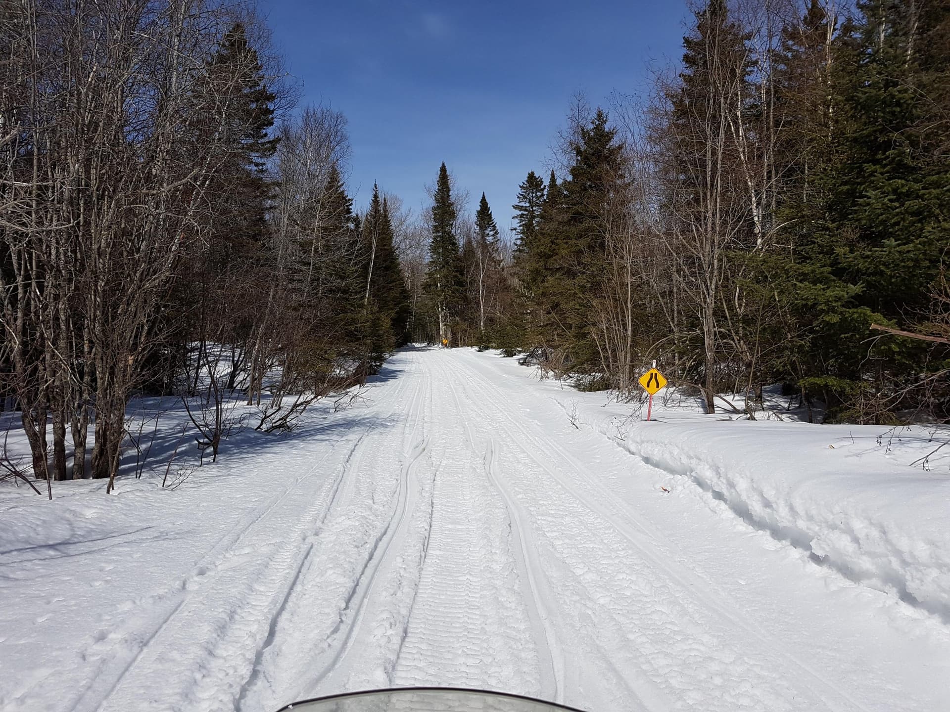 Notre réseau de sentiers de motoneige est en danger