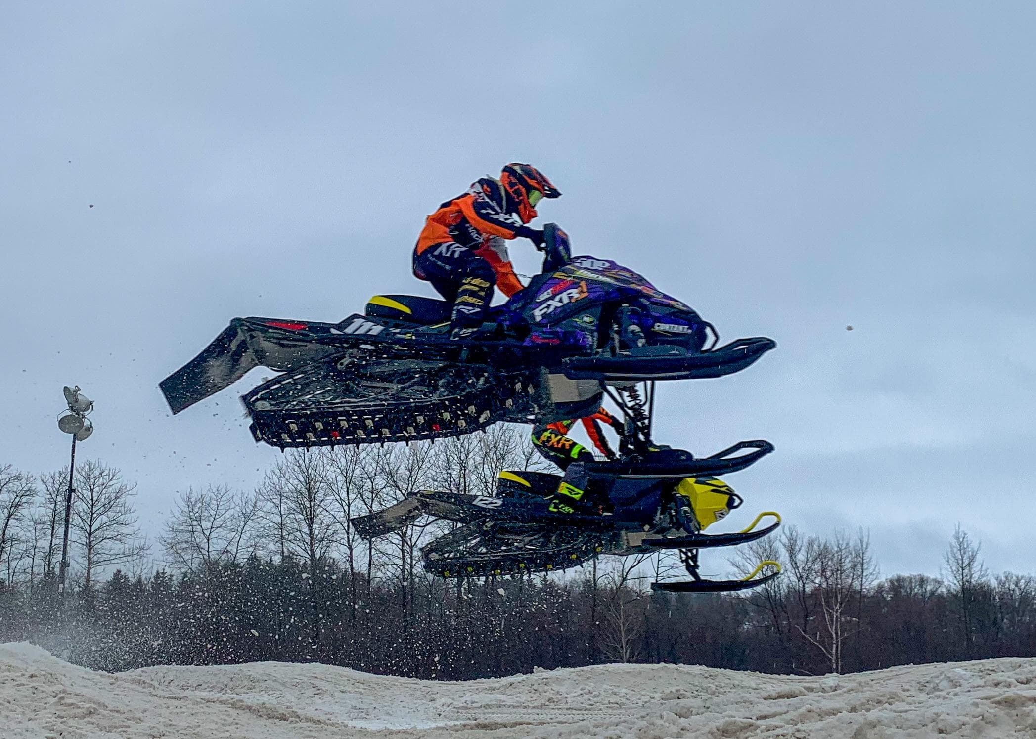 J’ai adoré mon expérience à la 1re édition du Snocross Témiscouata-sur-le-Lac