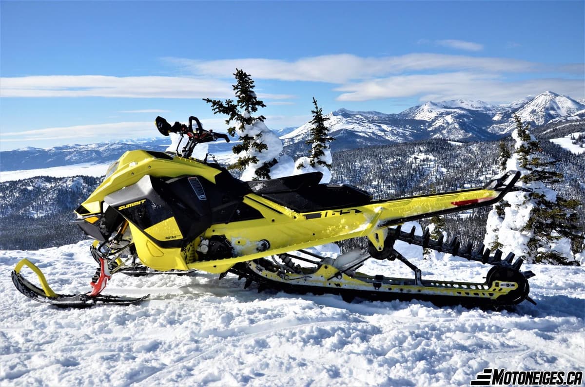 Ski-Doo Summit 850 E-TEC Turbo 2020 : Du Québec au Montana - Motoneige - Motoneigiste - Turbo