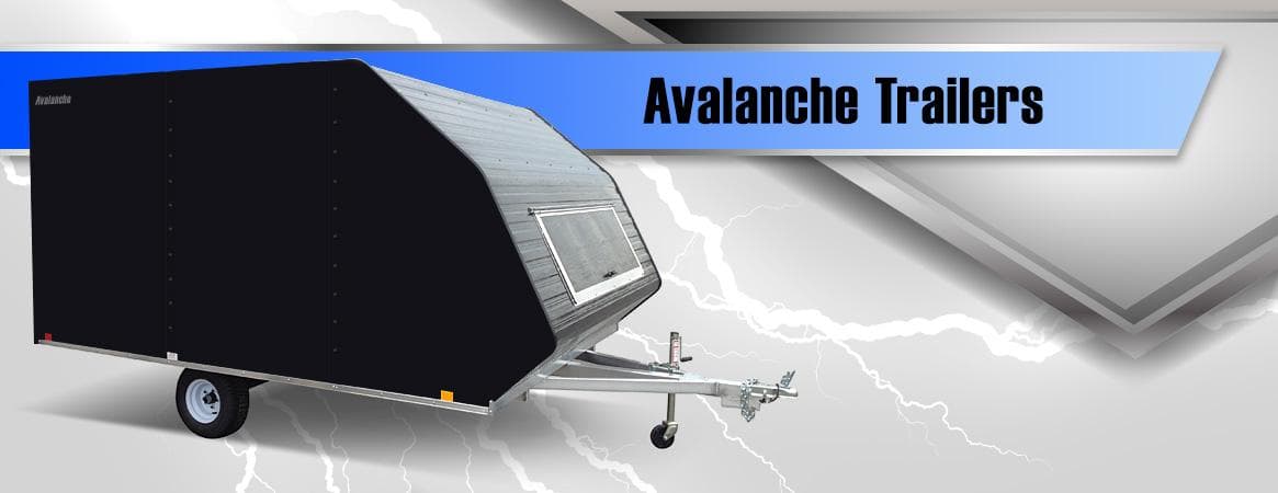 Essai de la remorque de motoneige Avalanche