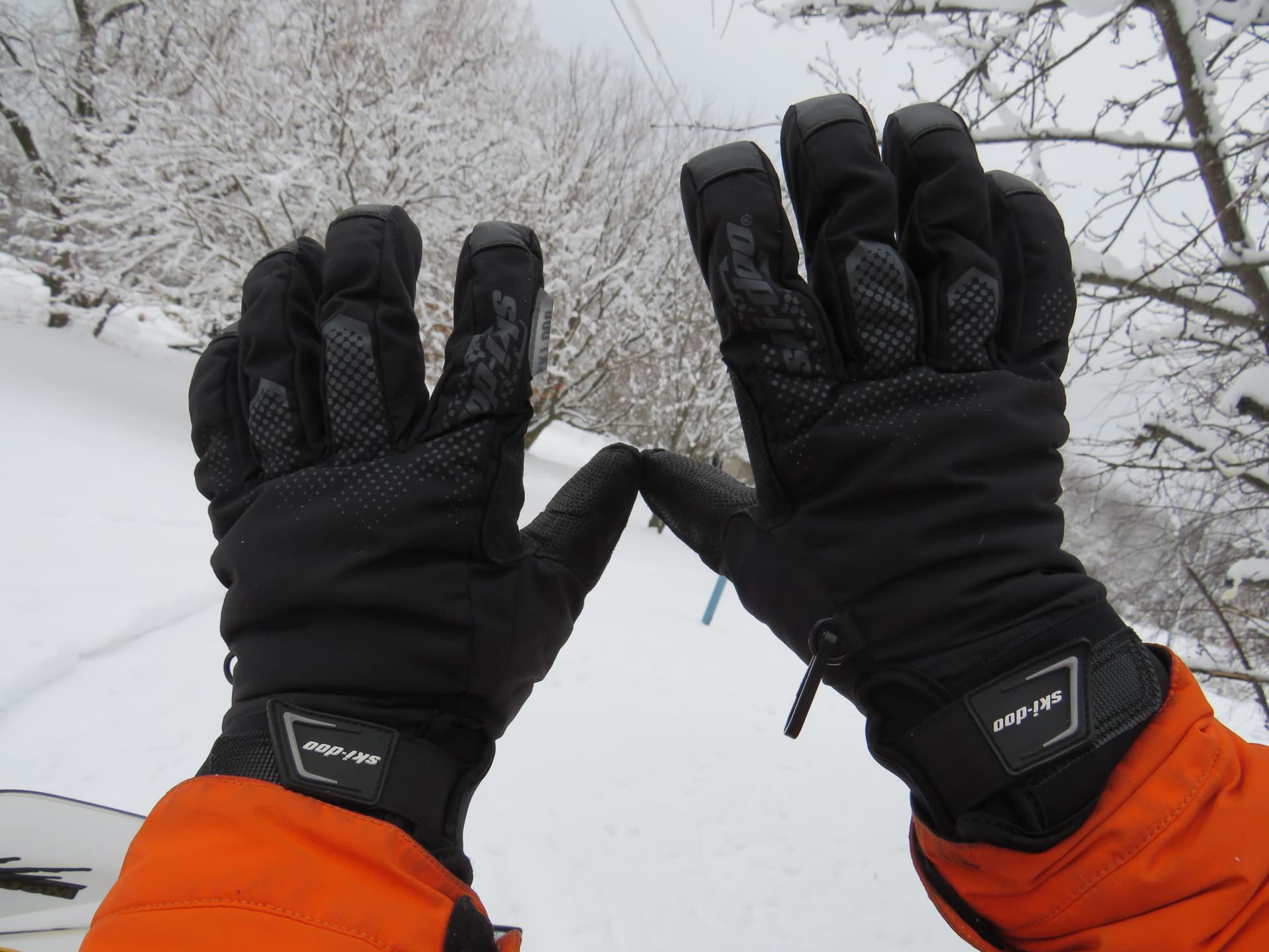 Essai des Gants Grip de Ski-Doo