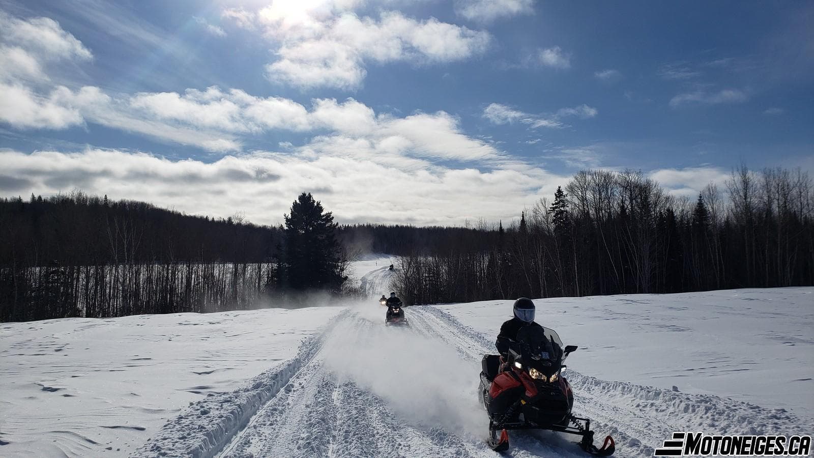 Le vrai début de la saison de motoneige pour le weekend !