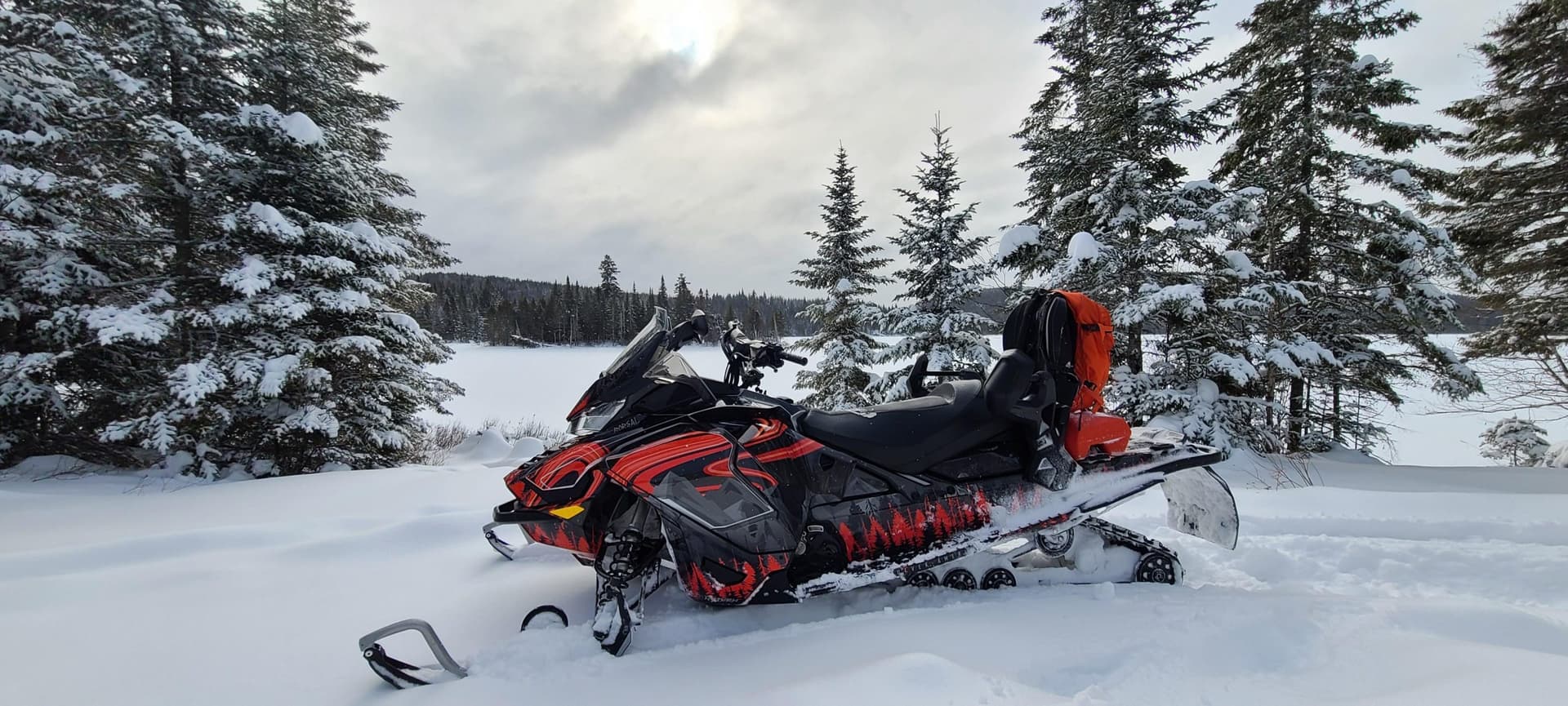 Semaine de vacances en motoneige dans Lanaudière