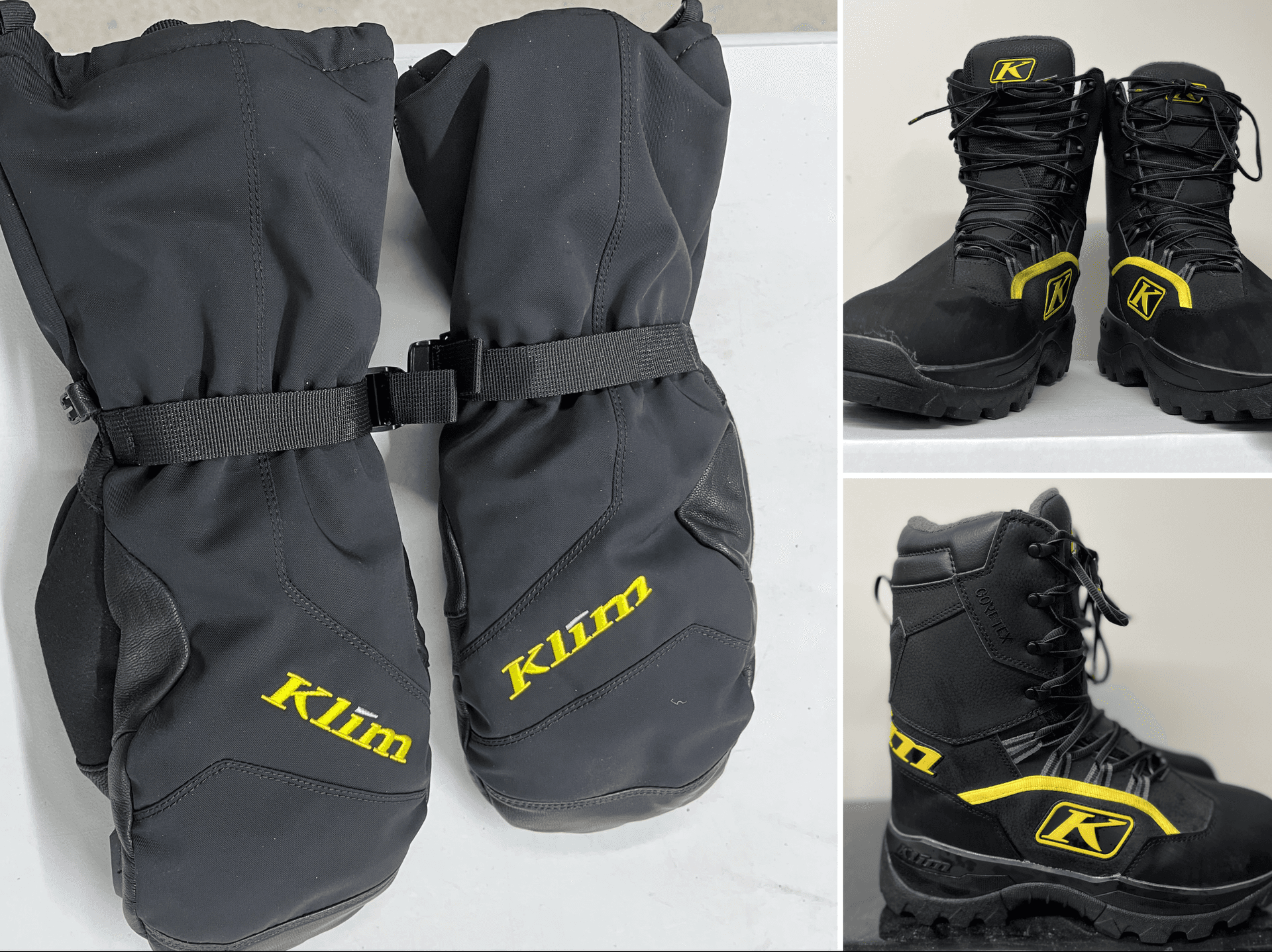 Essai des bottes et mitaines Klim 2023