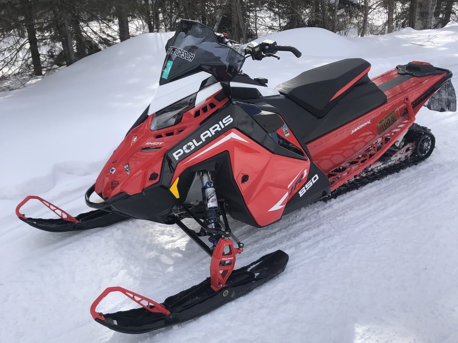 Polaris Indy VR-1 850 2022 — La plateforme Matryx, une belle évolution!