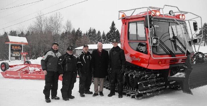 Le Club Motoneige Beauce Sud acquiert une nouvelle surfaceuse