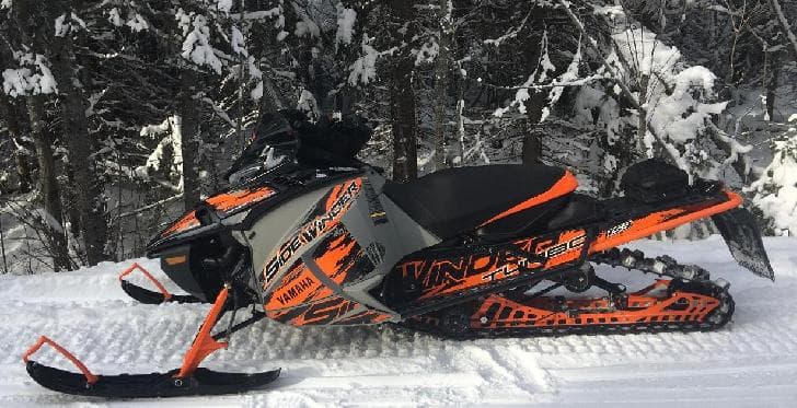 Essais motoneiges Yamaha 2017 ce dimanche au Bas-St-Laurent!!!