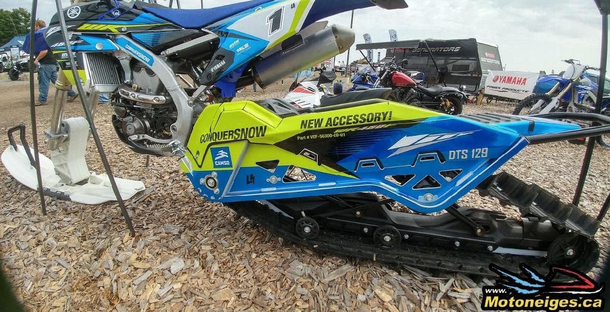 Camso renforce sa collaboration avec Yamaha Motor Corporation pour offrir un système de conversion à chenille pour moto