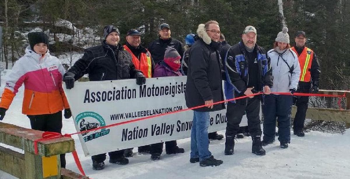 Inauguration du pont Laroche II