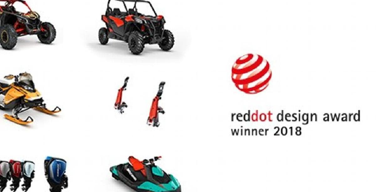 Le design et l’innovation de BRP reconnus par Red Dot