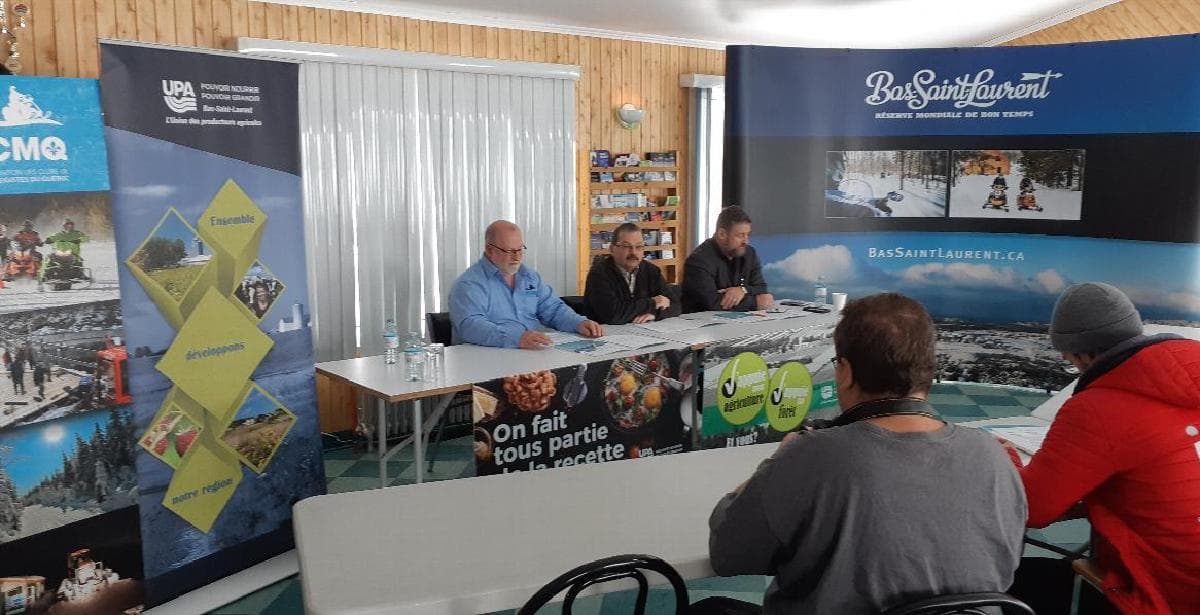 Une première campagne sur la valorisation et la sécurité des sentiers de motoneige au Bas-Saint-Laurent