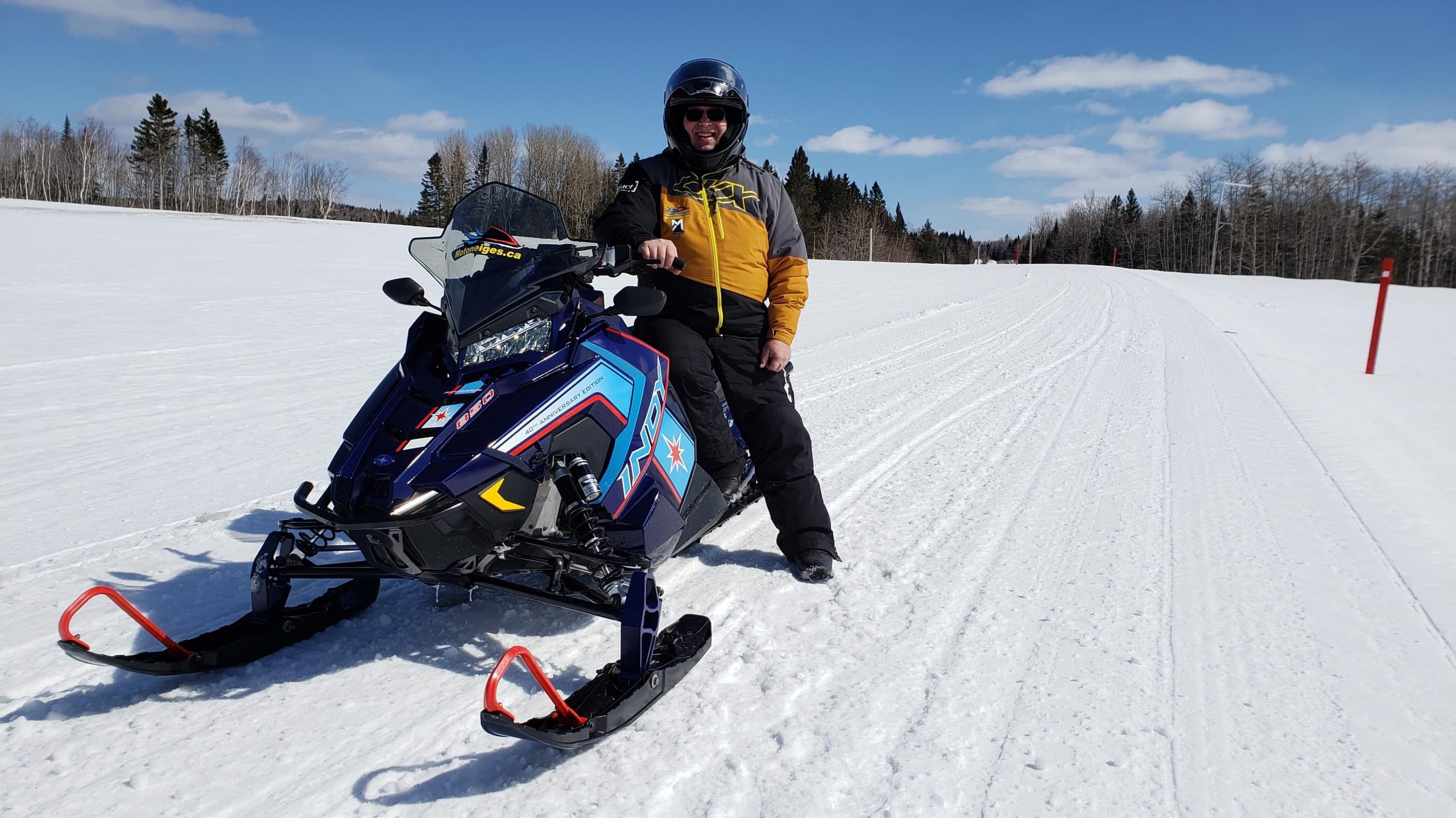 Essai du casque Ski-Doo Oxygen et le port de lunettes