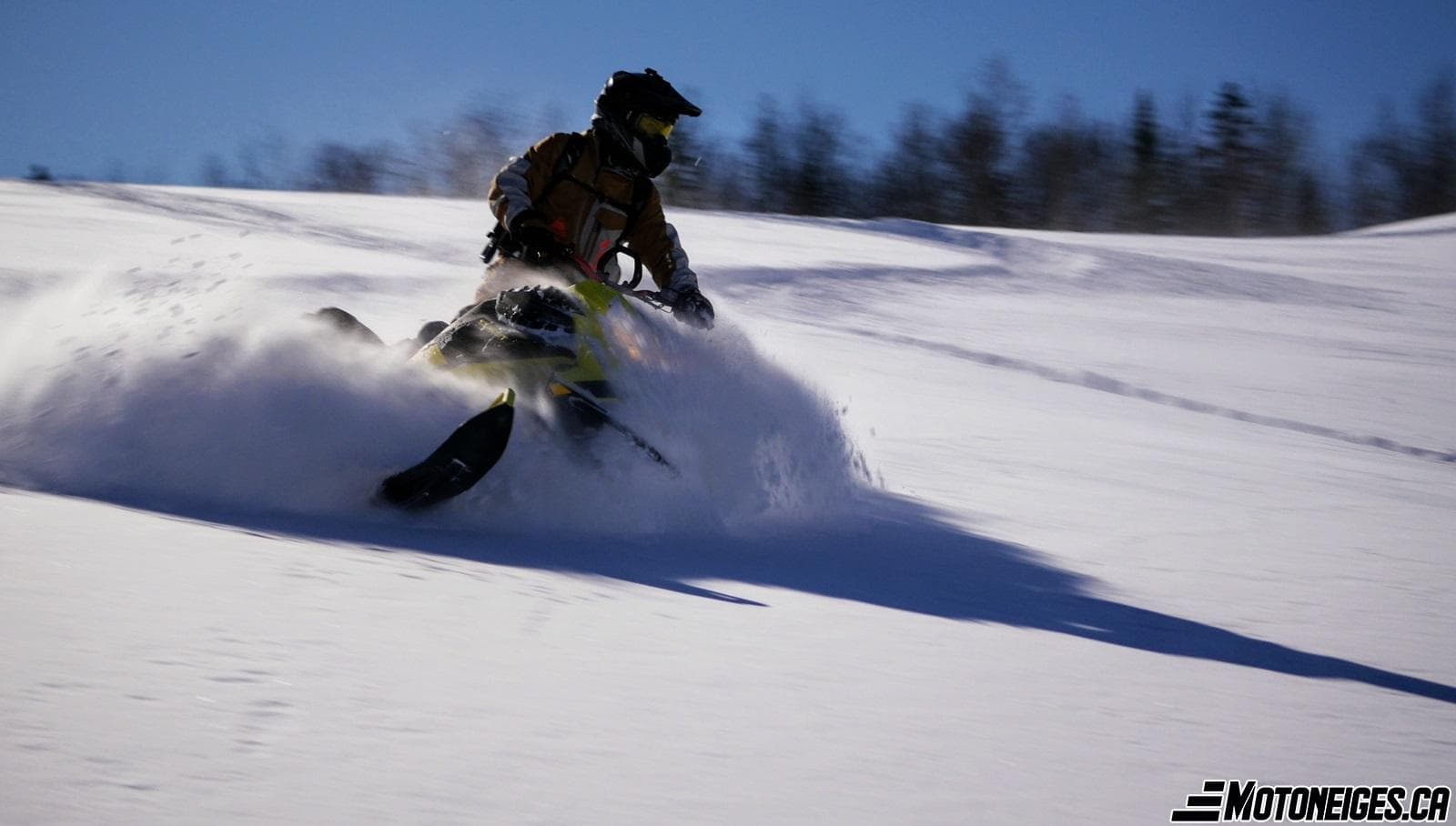 Le hors-piste au Domaine du Lac St-Mathieu