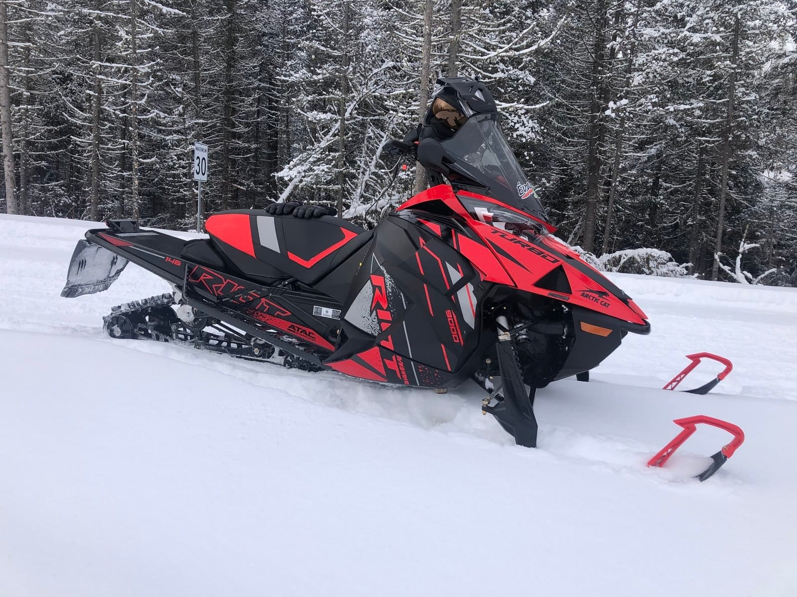 Mon essai du Arctic Cat Riot 9000 2023
