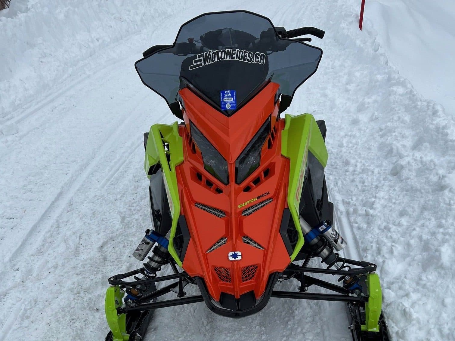 Polaris Switchback Assault 850 Patriot Boost 2023, du plaisir avec un petit « Boost » !!