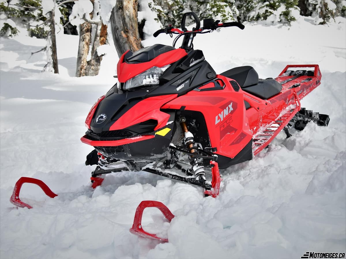 Lynx Boondocker DS 4100 850 E-TEC 2022 - Motoneige - Essai