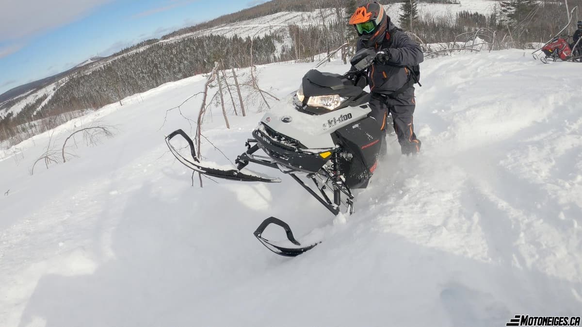 Ski-Doo Backcountry Sport 600 EFI 2021 - Essai motoneige