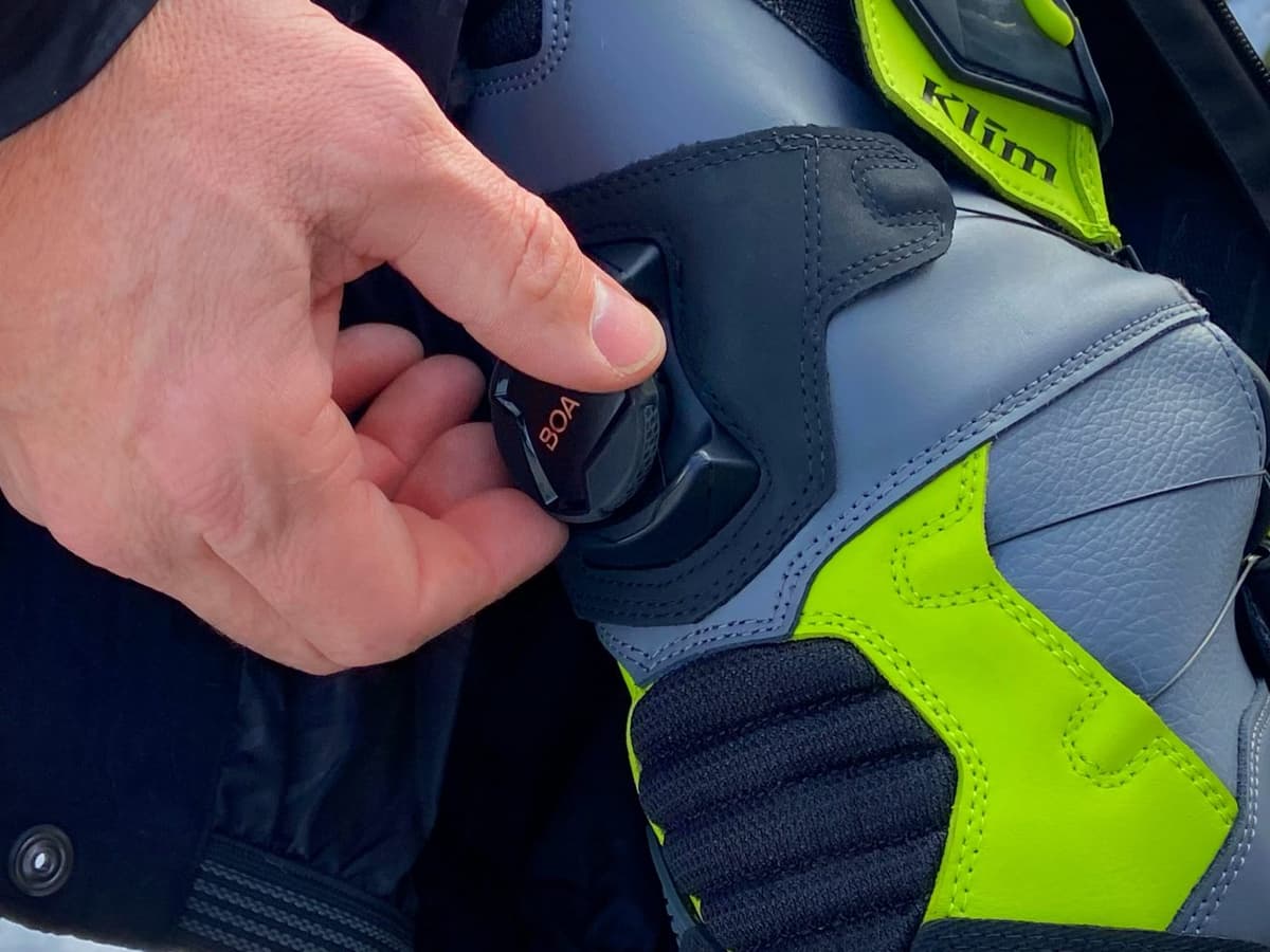 Système d'attache BOA sur les bottes havoc gtx