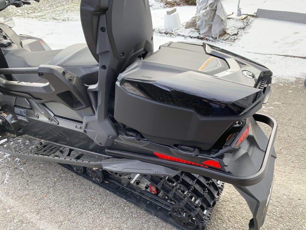 boîte cargo Linq incluse avec la grand touring le 2024