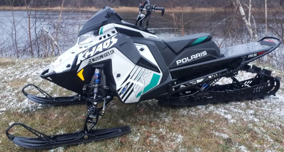 patriot 9r rmk khaos slash 2025 polaris motoneige de montagne