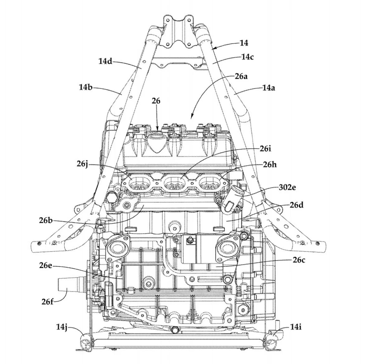 Catalyst et moteur 4 temps turbo