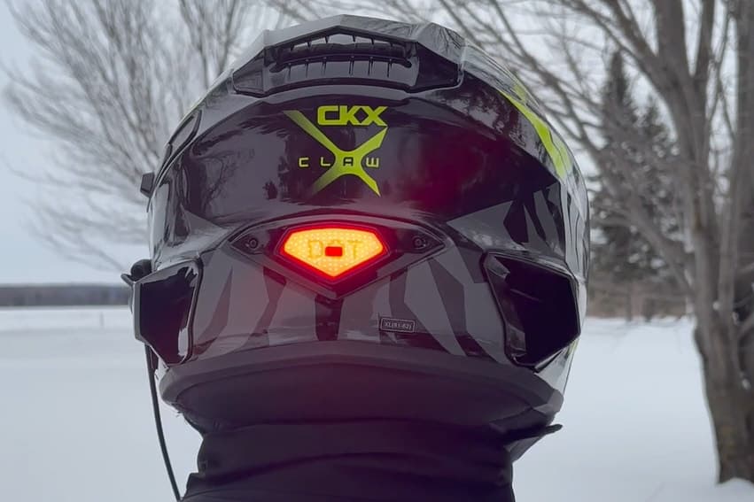 Lumière Blizzard Buster pour casque CKX Mission de LJE Products