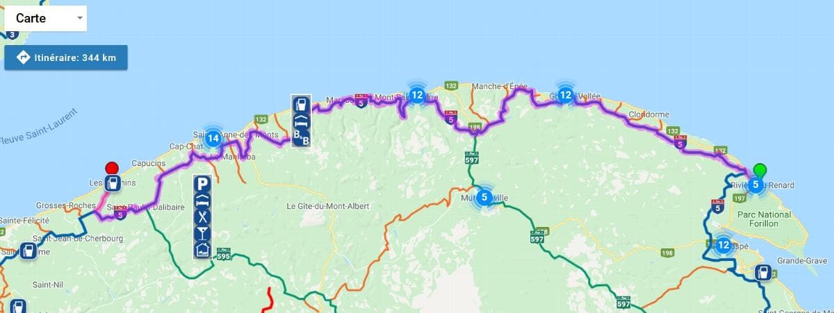 La Gaspésie en 3 jours?! Est-ce possible?? - motoneiges - motoneigistes La Gaspésie en 3 jours?! Est-ce possible?? - motoneiges - motoneigistes