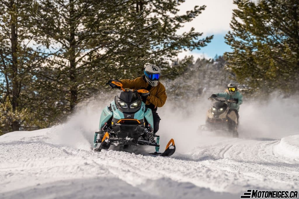 Mon essai des motoneiges Ski-Doo 2024