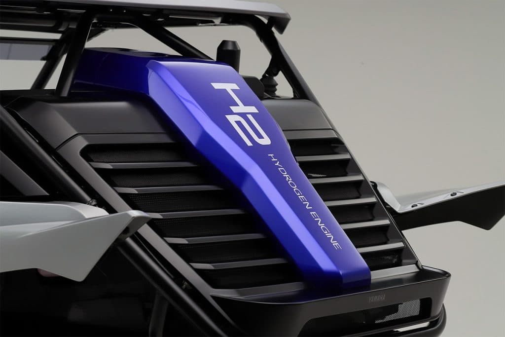 Prototype Yamaha YXZ1000R à hydrogène