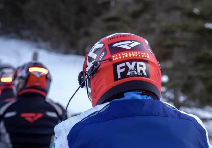 lumière de sécurité biteharder helmet safety light